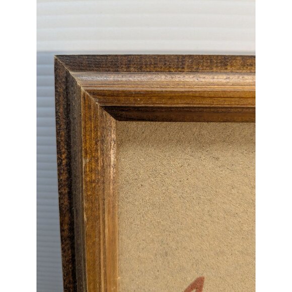 Vtg. M. Goldtooth Framed Navajo Sand Painting Signed  9.5" X9.5" Native American - Picture 16 of 16